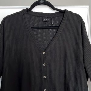 URBAN OUTFITTERS BLACK CARDIGAN